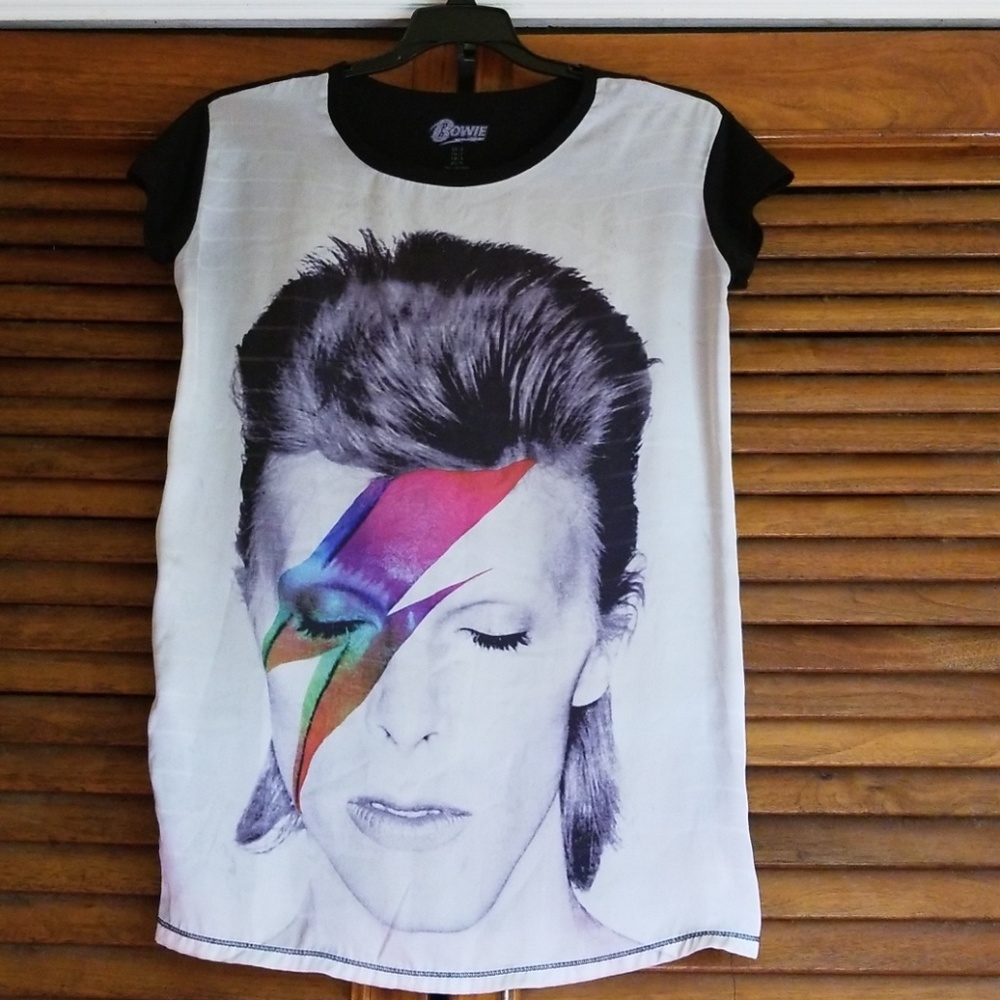 Forever 21 David Bowie Top. Size Small